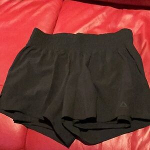 Reebok Black Women’s Athletic Shorts - Elastic Waist